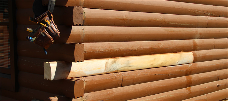 Log Home Damage Repair  Lee County, Virginia